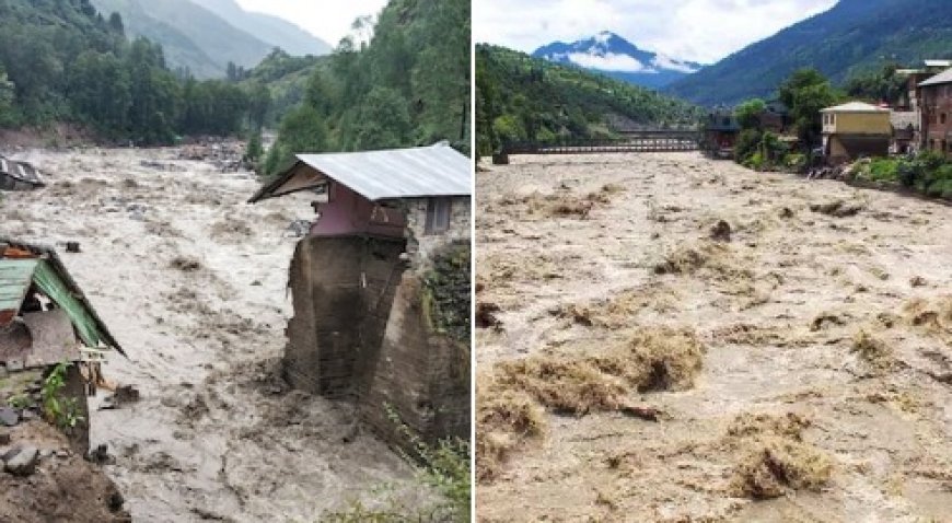 हिमाचल में बादल फटा, एक की मौत