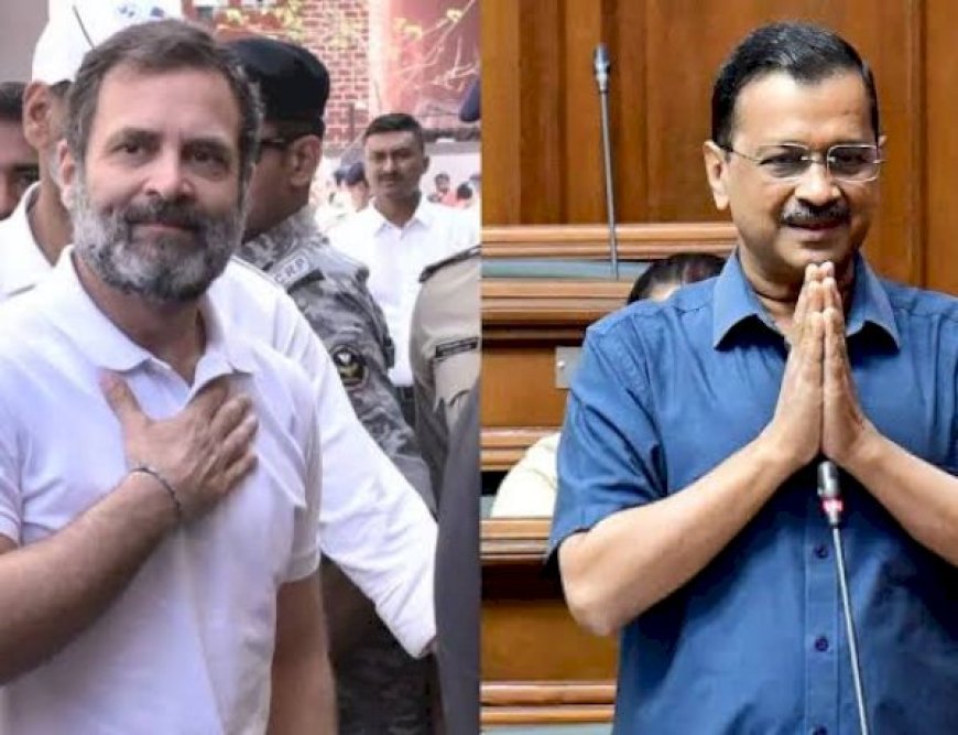 केजरीवाल ने केजरीवाल और कांग्रेस खरगे को लिखा पत्र !!